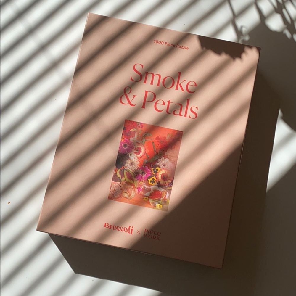 Pieceworks Smoke and Petals 1000 piece puzzle